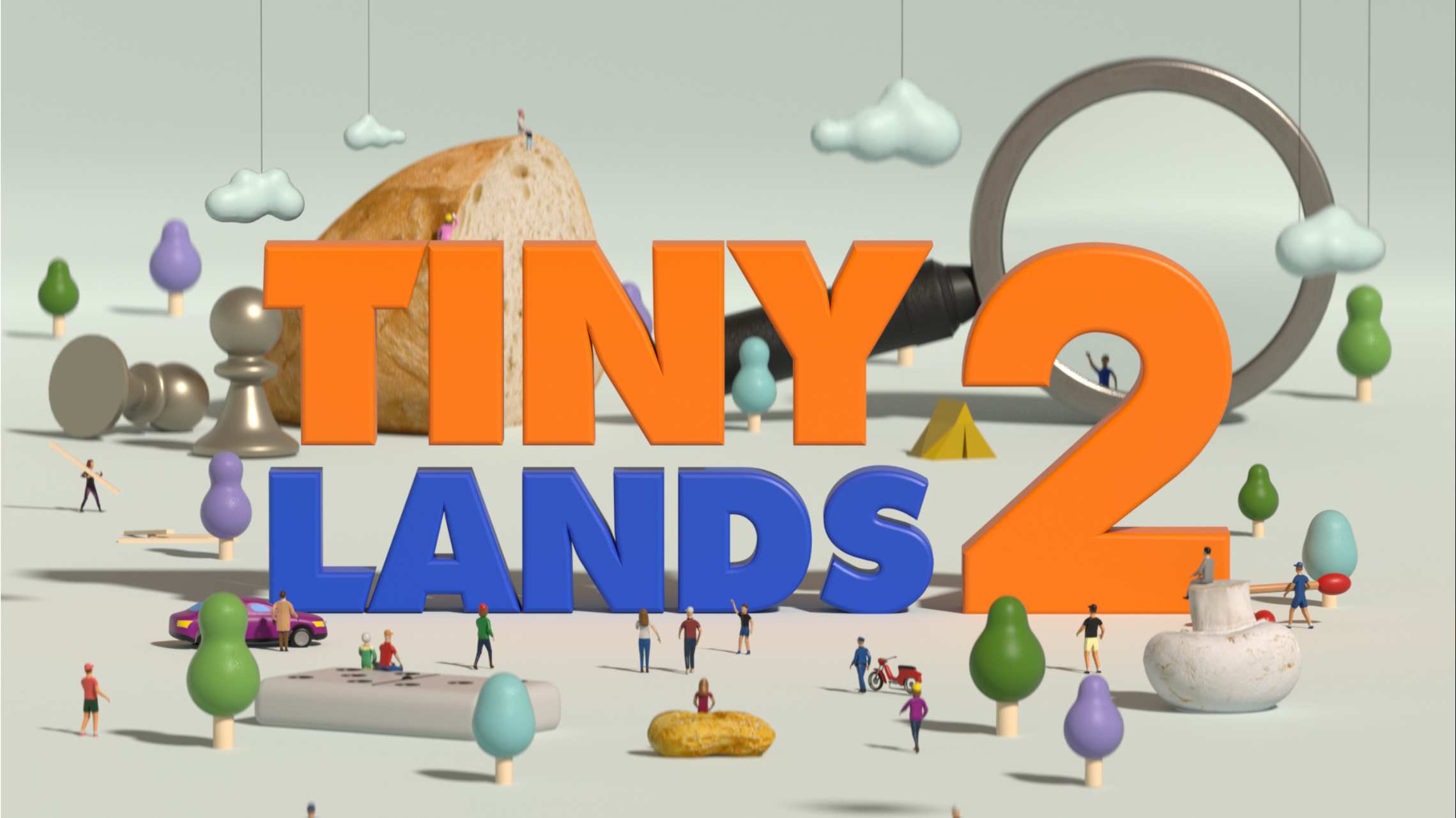NS【美版】3D找茬2 .Tiny Lands 2 中文