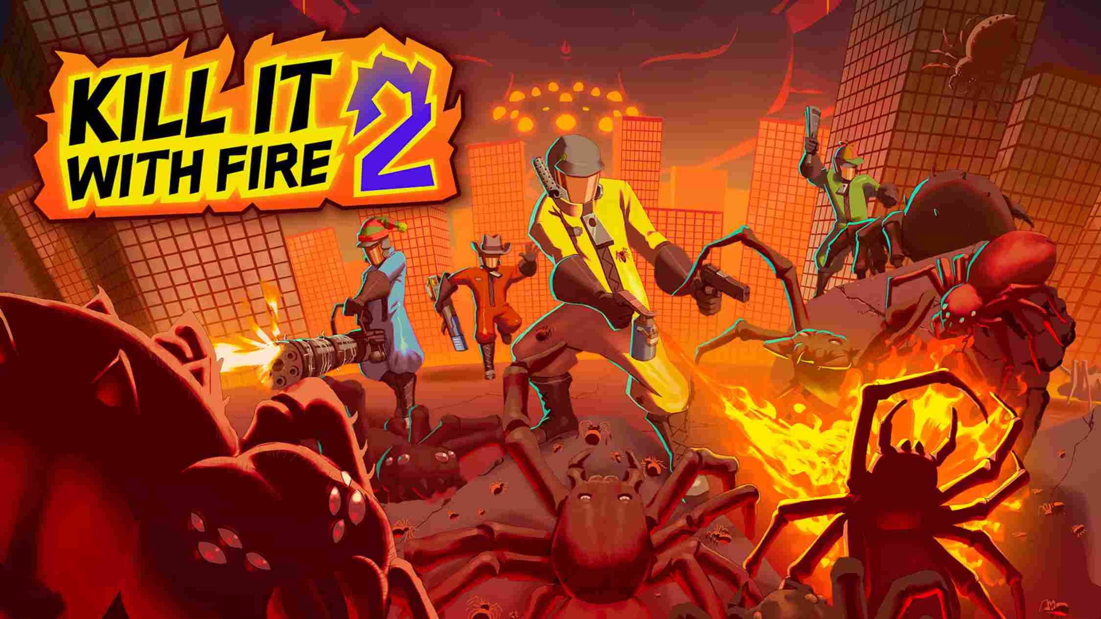 NS燃烧吧！蜘蛛2 .KILL IT WITH FIRE! 2 中文