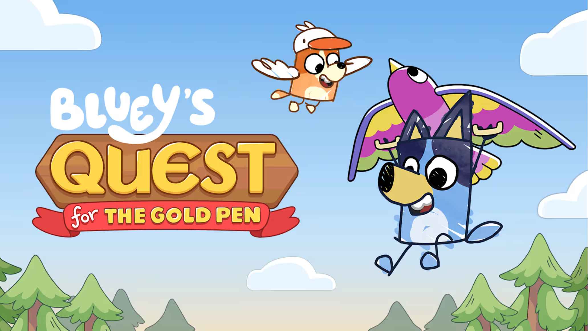 NS布鲁伊寻找金笔 .Bluey’s Quest For The Gold Pen 中文