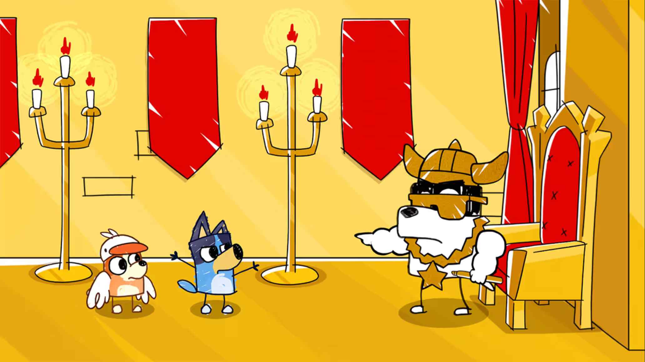 布鲁伊寻找金笔 .Bluey's Quest For The Gold Pen 中文_4