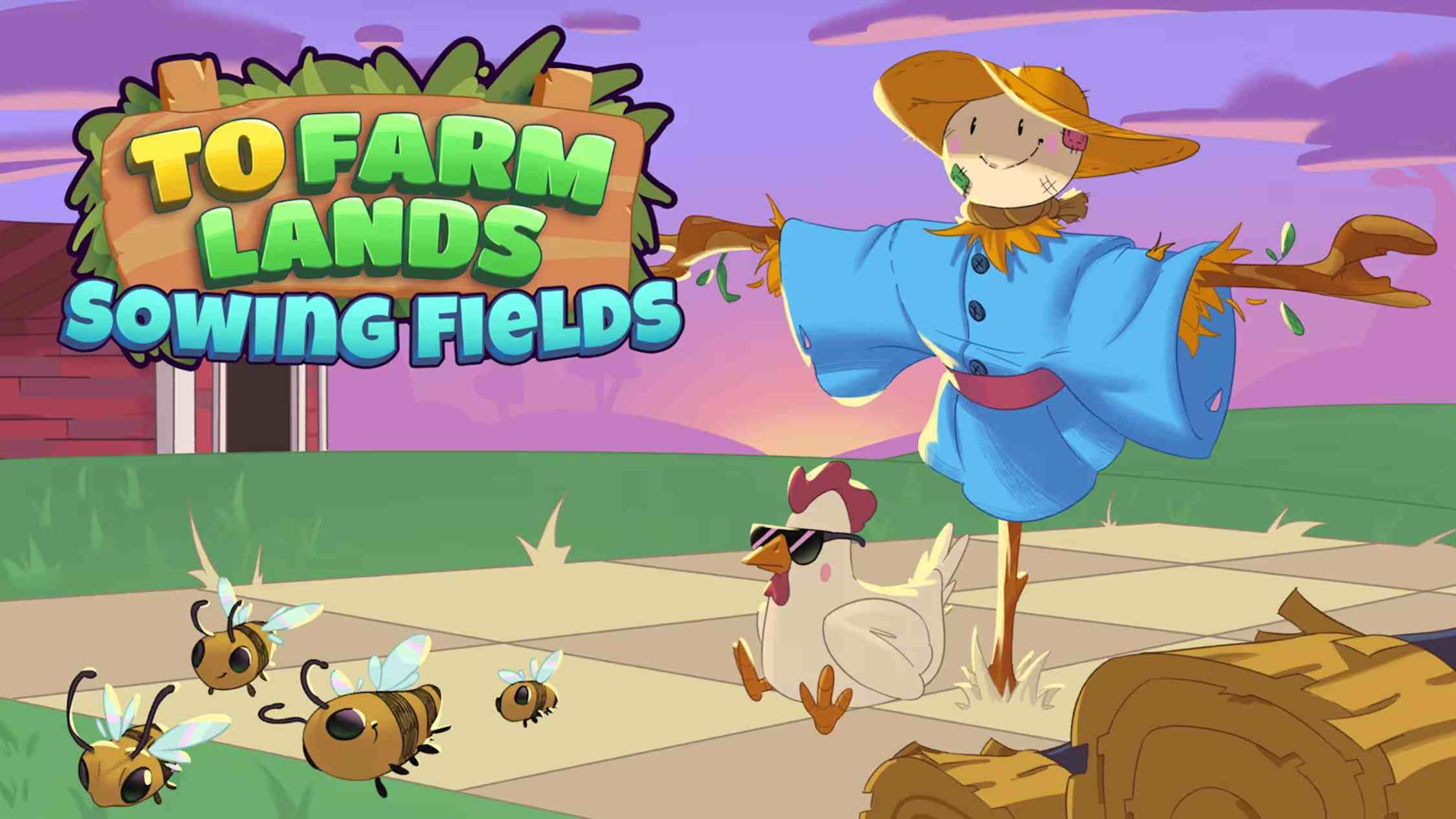 NS耕种土地：播种田地 .To Farm Lands: Sowing Fields 英语