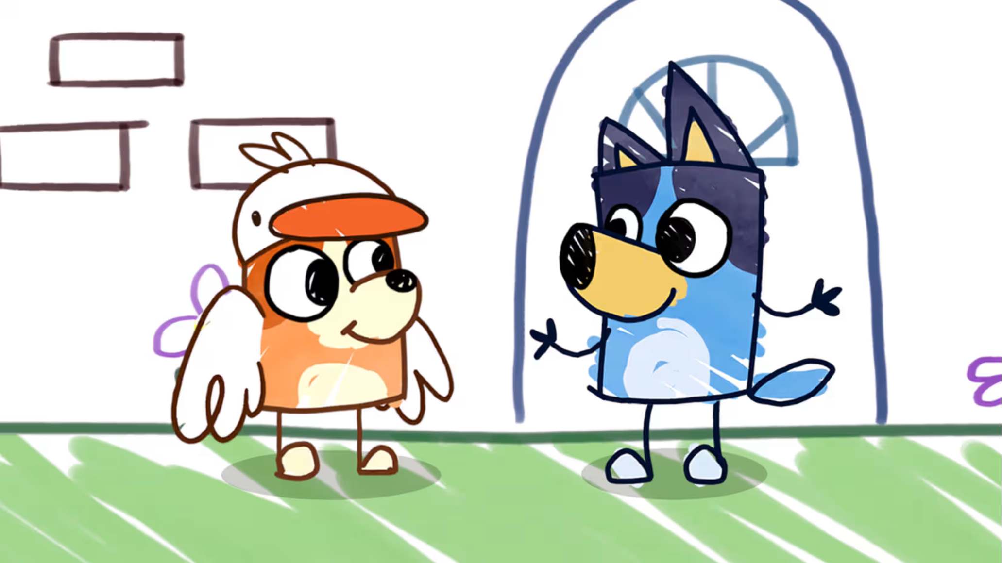 布鲁伊寻找金笔 .Bluey's Quest For The Gold Pen 中文_2
