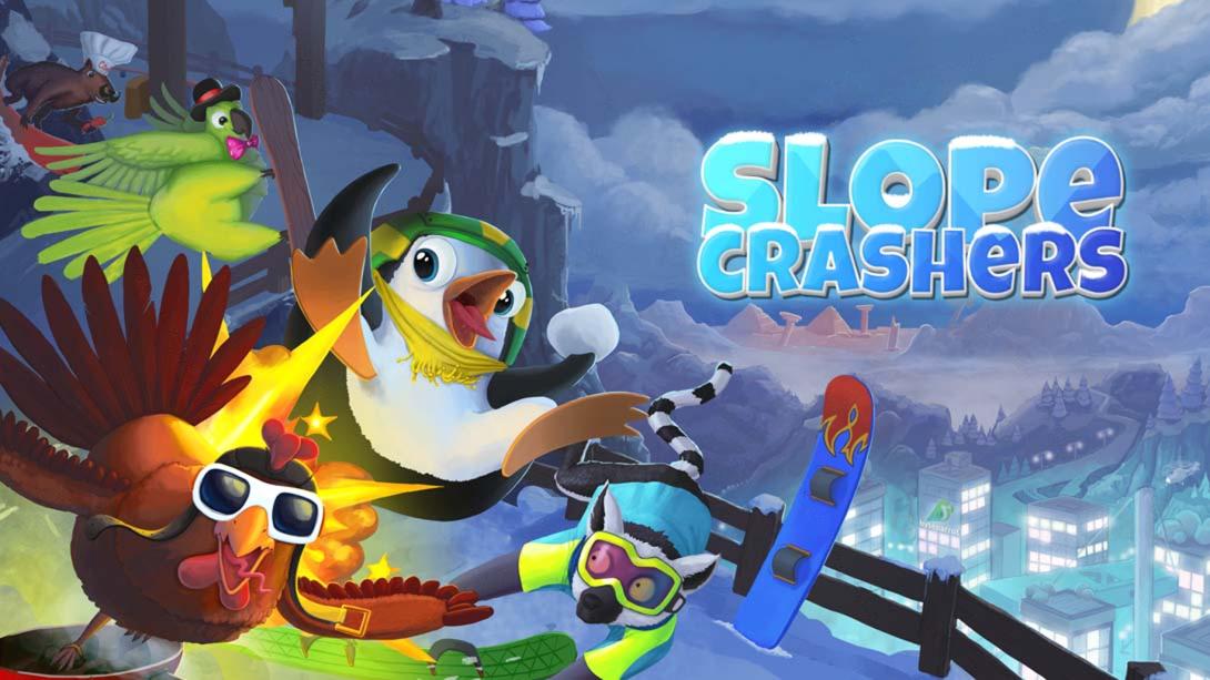 NS【美版】冰雪大冲关 .Slopecrashers 中文
