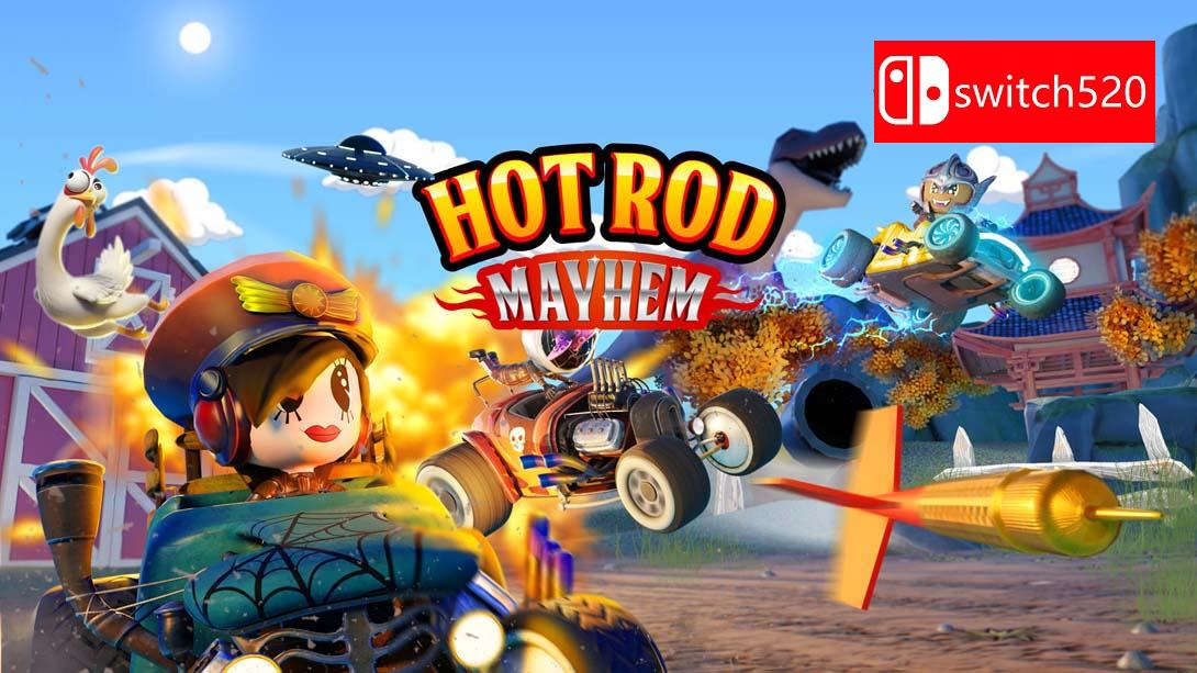 NS【美版】改装车大乱斗 .Hot Rod Mayhem 中文