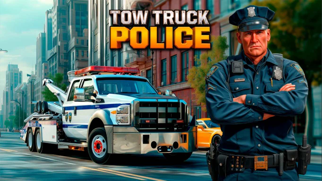 【美版】拖车警察模拟器 .Tow Truck Police Simulator 英语_0