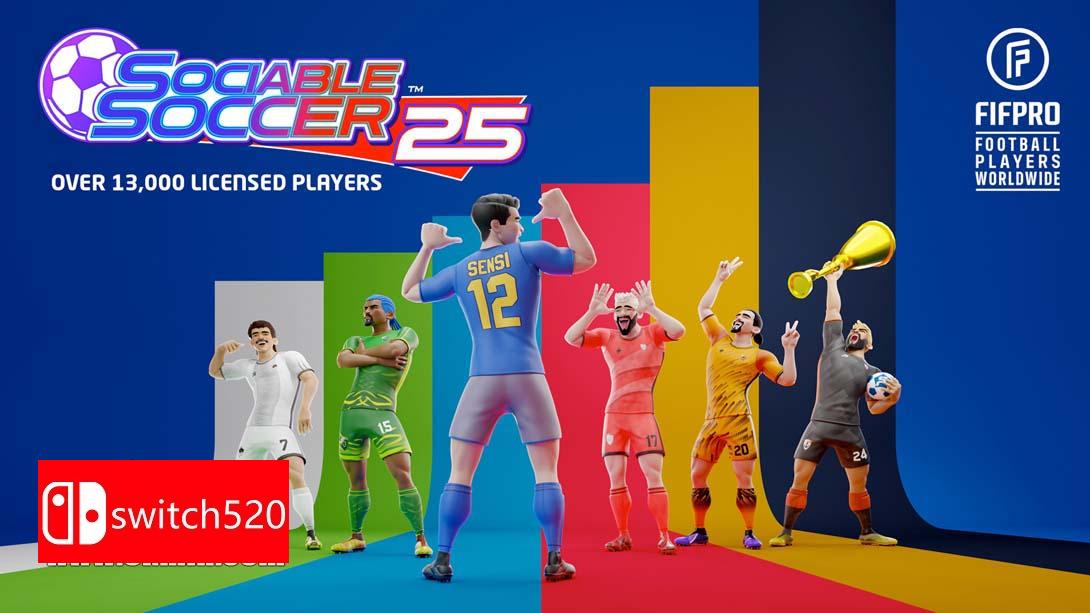 NS【美版】社交足球 25 .Sociable Soccer 25 中文