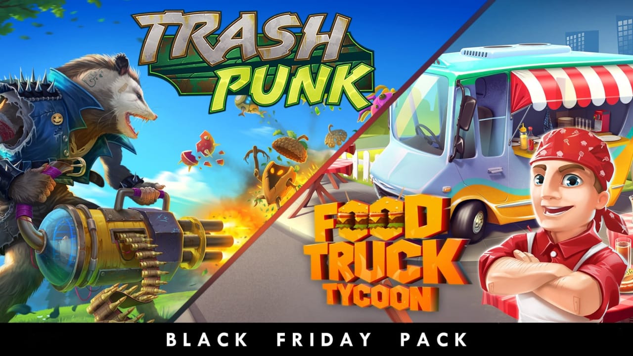 NS二合一游戏 垃圾朋克&餐车大亨丨2 in 1 Trash Punk & Food Truck Tycoon