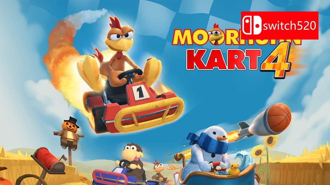 NS【美版】疯狂鸡卡丁车4 .Crazy Chicken Kart 4 英语