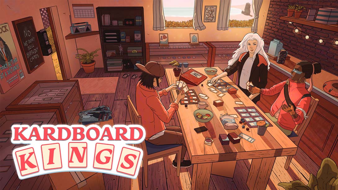 NS【美版】卡牌之王：牌店模拟器 .Kardboard Kings 中文
