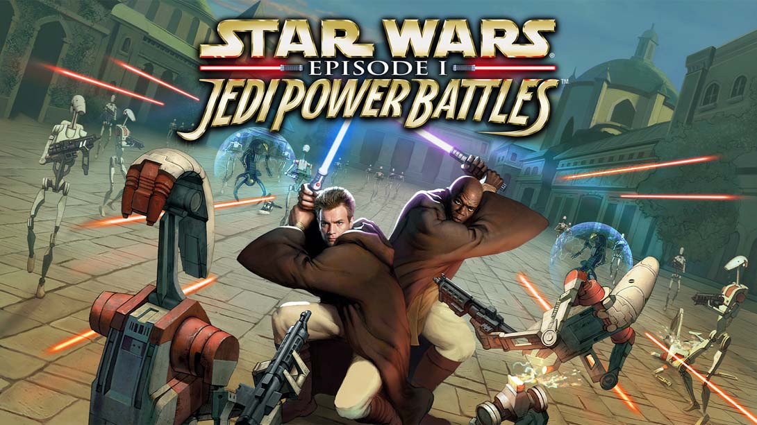 NS【美版】星球大战前传1 幽灵的威胁 .Star Wars Episode I Jedi Power Battles 中文