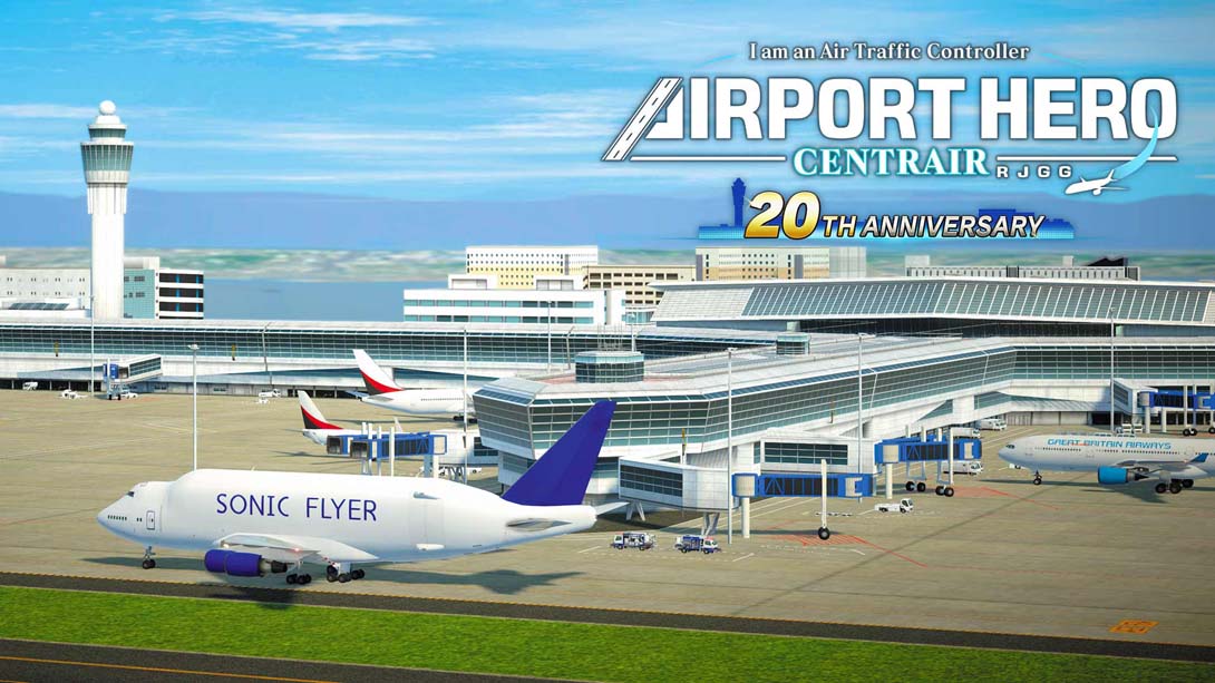 NS【美版】我是航空管制官 机场英雄 中部国际机场20周年纪念版 .I am an Air Traffic Controller AIRPORT HERO Centrair 英语