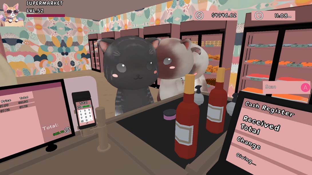 【德版】猫喵:超市模拟器 .Cat MeowMart: Supermarket Simulator 英语_6