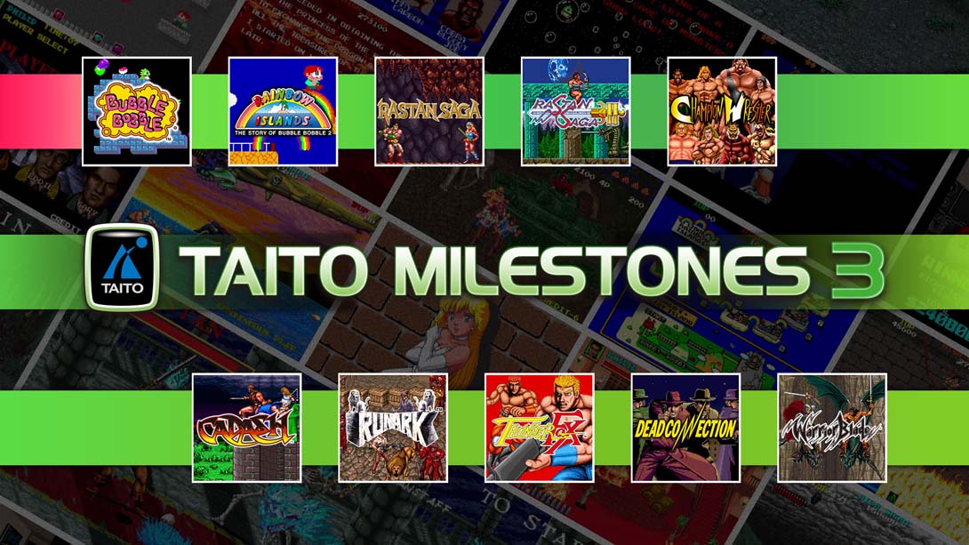 NS【日版】Taito 里程碑 3 .Taito Milestones 3 中文